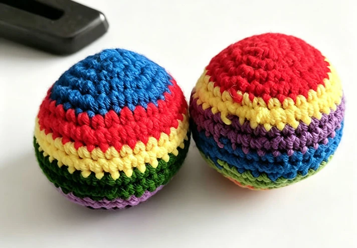 Veranstaltung f&uuml;r handgestrickte Trittsands&auml;cke