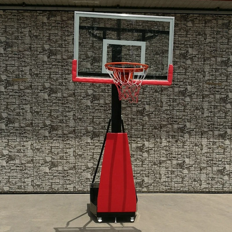 Mobiler h&ouml;henverstellbarer Basketballst&auml;nder